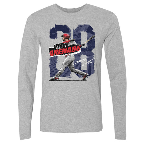 Nolan Arenado Men's Long Sleeve T-Shirt | 500 LEVEL