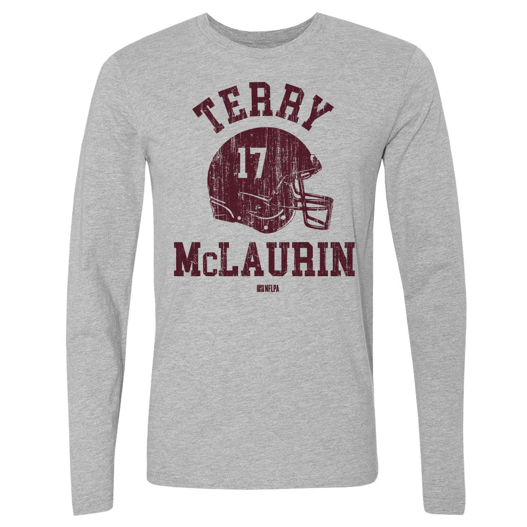 Terry McLaurin Men&#39;s Long Sleeve T-Shirt | 500 LEVEL