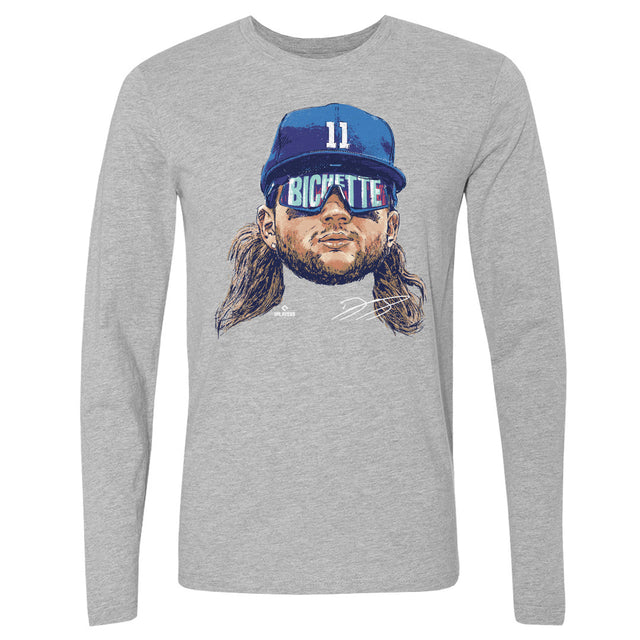 Bo Bichette Men's Long Sleeve T-Shirt | 500 LEVEL