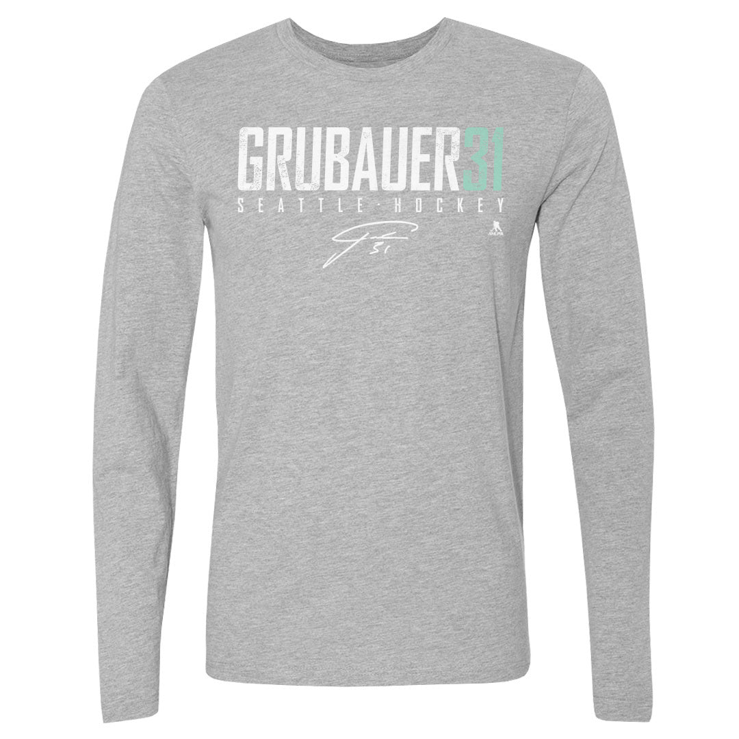 Philipp Grubauer Men's Long Sleeve T-Shirt | 500 LEVEL