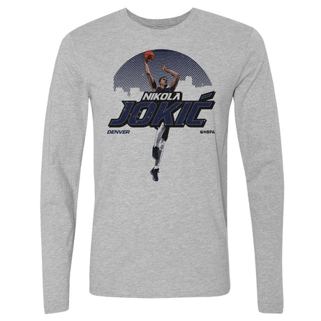 Nikola Jokic Men's Long Sleeve T-Shirt | 500 LEVEL