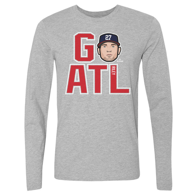 Austin Riley Men's Long Sleeve T-Shirt | 500 LEVEL