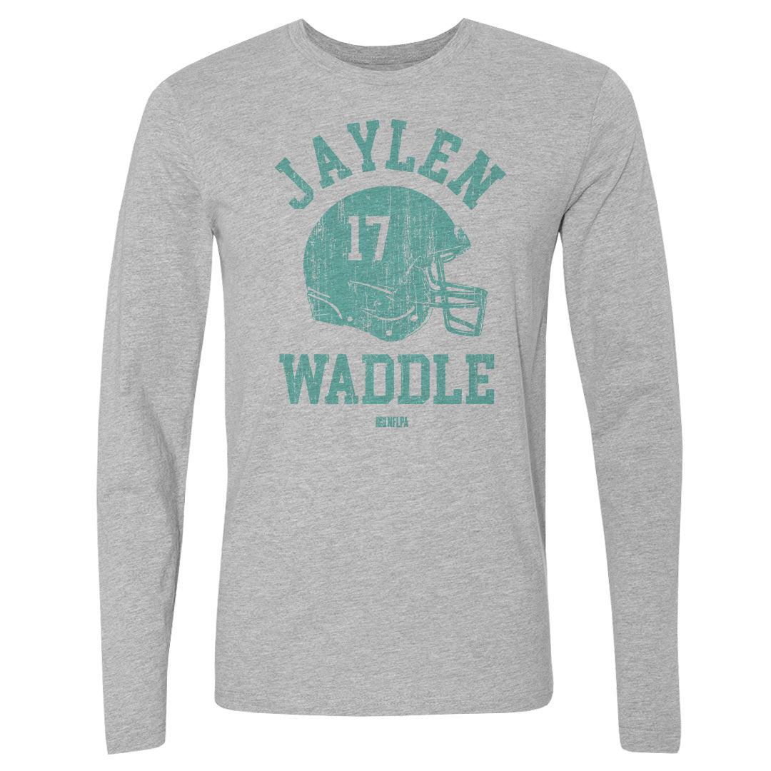 Jaylen Waddle Men&#39;s Long Sleeve T-Shirt | 500 LEVEL