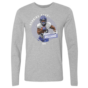 Kyren Williams Men's Long Sleeve T-Shirt | 500 LEVEL