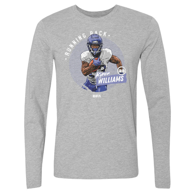 Kyren Williams Men's Long Sleeve T-Shirt | 500 LEVEL