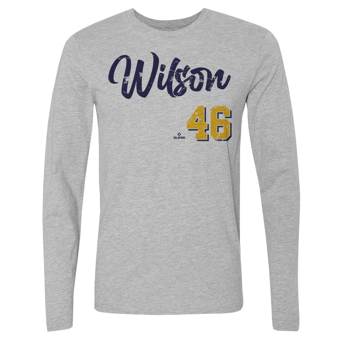 Bryse Wilson Men&#39;s Long Sleeve T-Shirt | 500 LEVEL