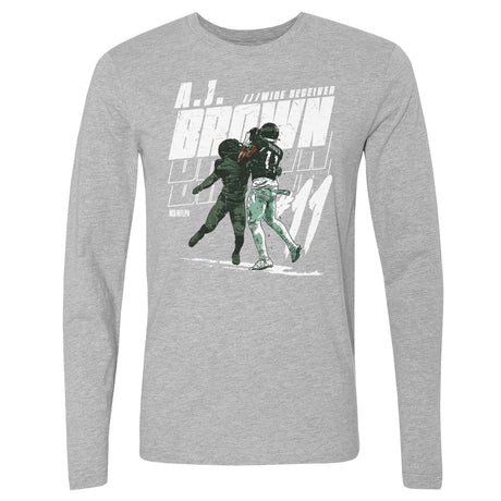 A.J. Brown Men's Long Sleeve T-Shirt | 500 LEVEL