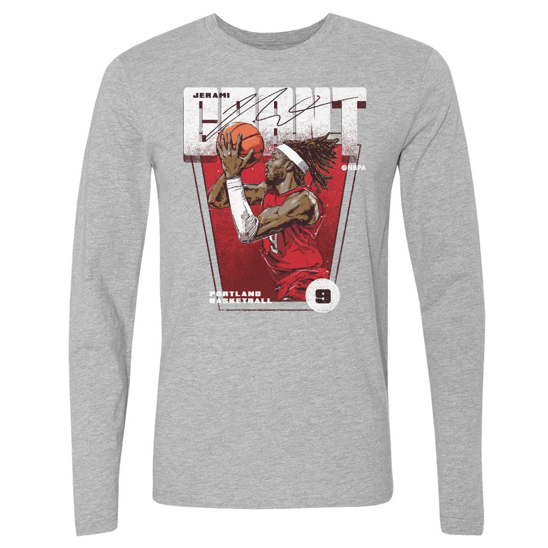 Jerami Grant Men's Long Sleeve T-Shirt | 500 LEVEL