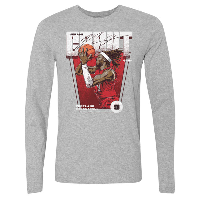 Jerami Grant Men's Long Sleeve T-Shirt | 500 LEVEL