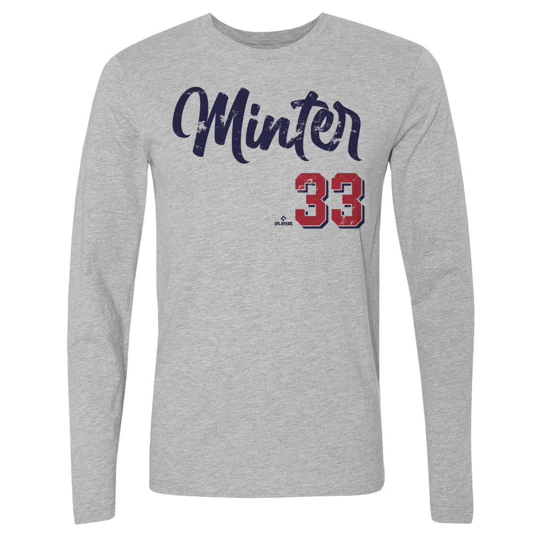 A.J. Minter Men&#39;s Long Sleeve T-Shirt | 500 LEVEL