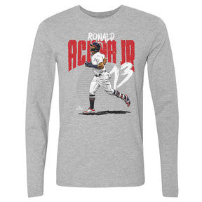 Ronald Acuna Jr. Men's Long Sleeve T-Shirt | 500 LEVEL