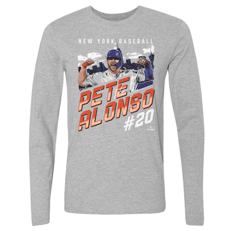 Pete Alonso Men's Long Sleeve T-Shirt | 500 LEVEL