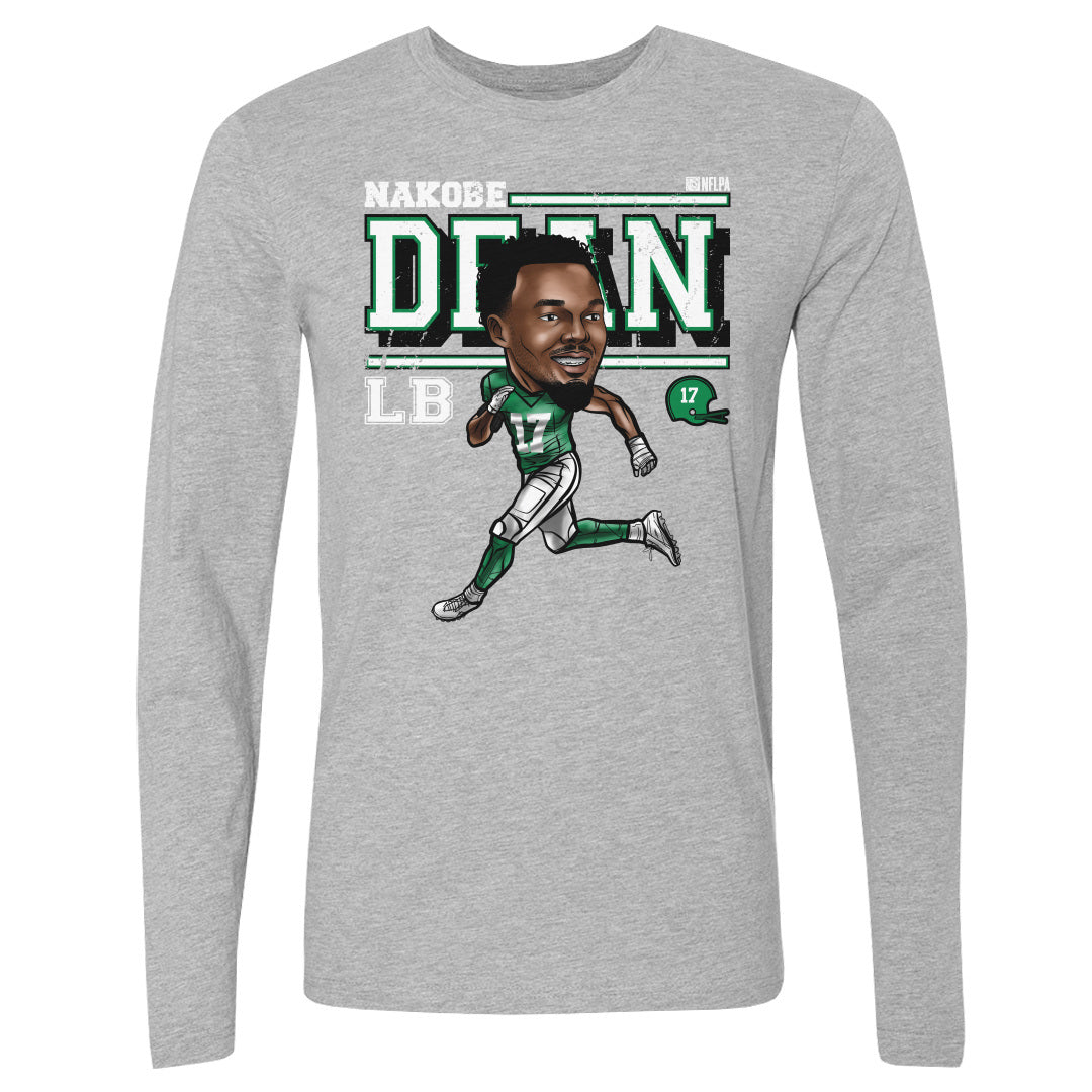 Nakobe Dean Men's Long Sleeve T-Shirt | 500 LEVEL