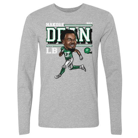 Nakobe Dean Men's Long Sleeve T-Shirt | 500 LEVEL