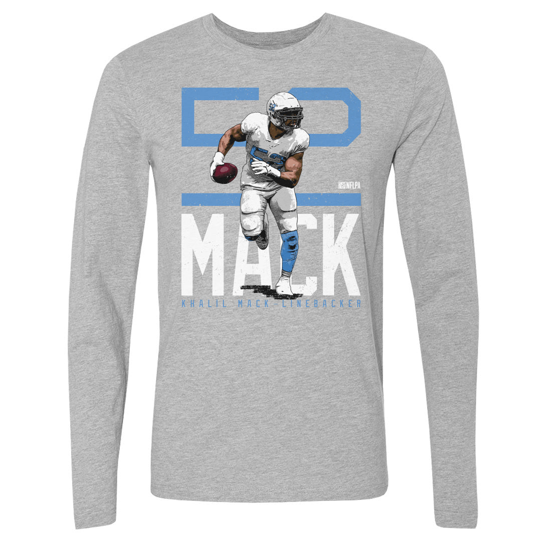 Khalil Mack Men&#39;s Long Sleeve T-Shirt | 500 LEVEL