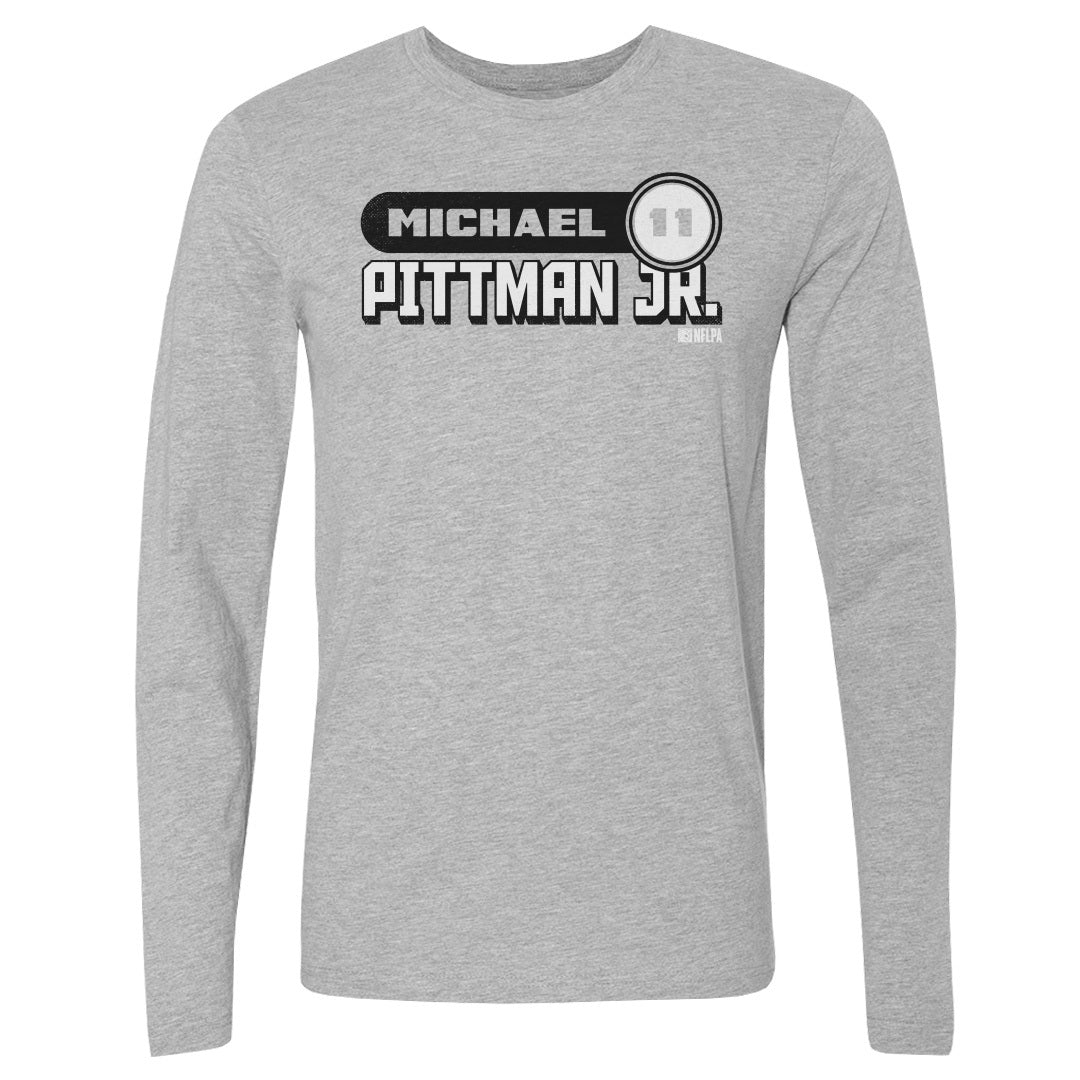 Michael Pittman Jr. Men's Long Sleeve T-Shirt | 500 LEVEL