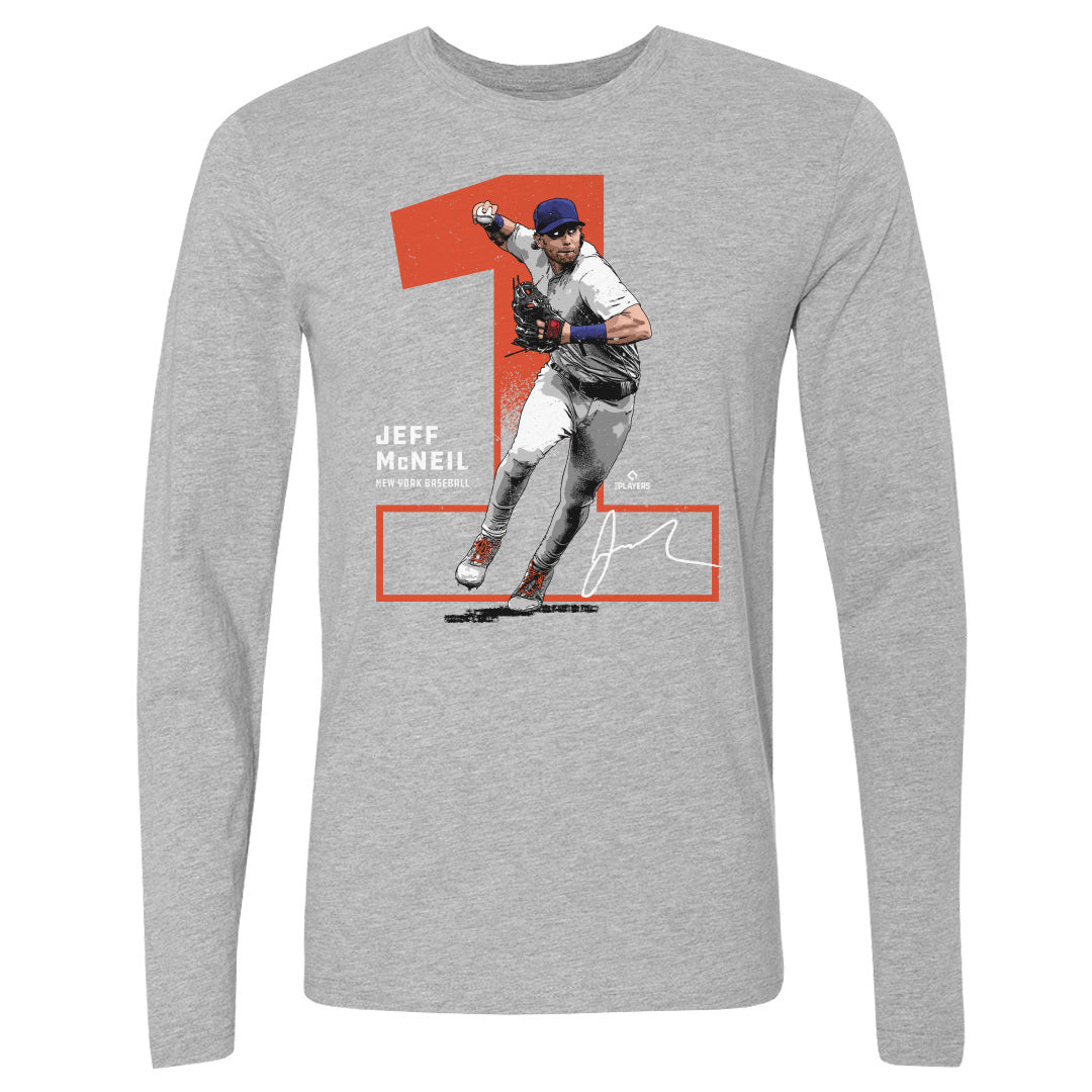 Jeff McNeil Men's Long Sleeve T-Shirt | 500 LEVEL