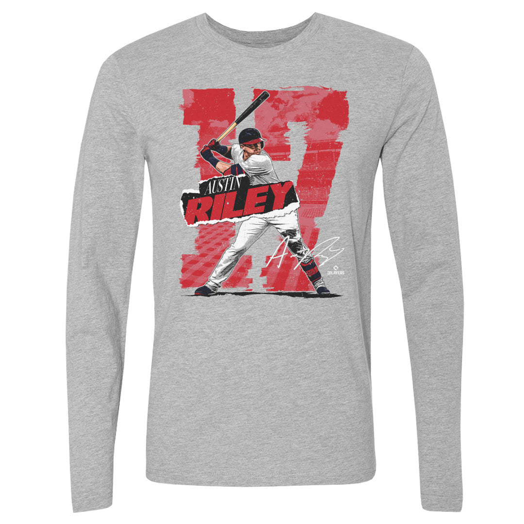 Austin Riley Men's Long Sleeve T-Shirt | 500 LEVEL