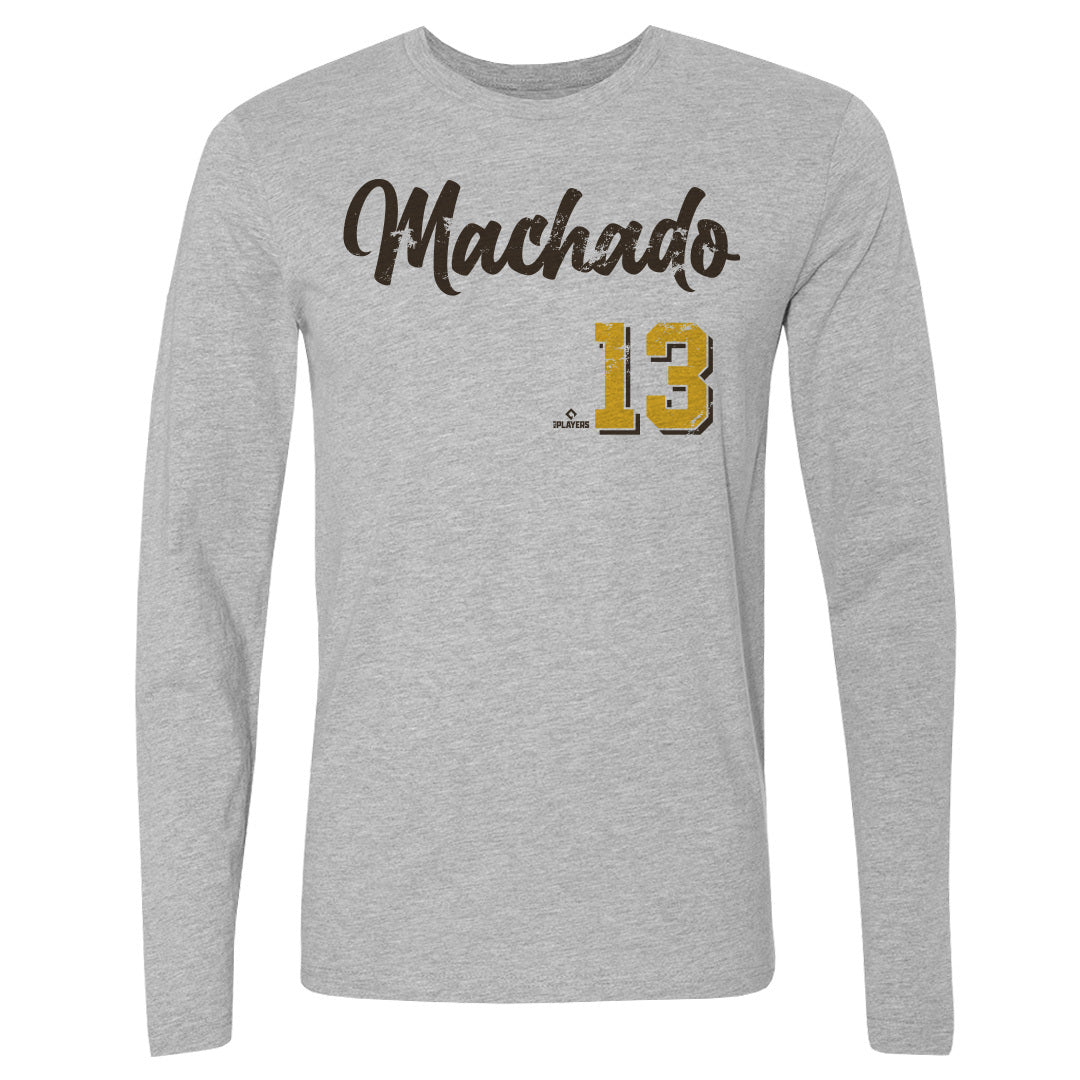 Manny Machado Men's Long Sleeve T-Shirt | 500 LEVEL
