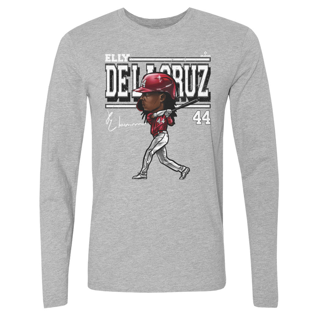 Elly De La Cruz Men's Long Sleeve T-Shirt | 500 LEVEL