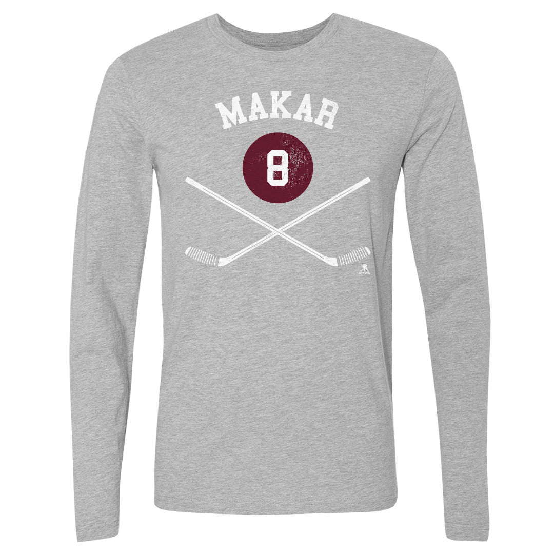 Cale Makar Men's Long Sleeve T-Shirt | 500 LEVEL