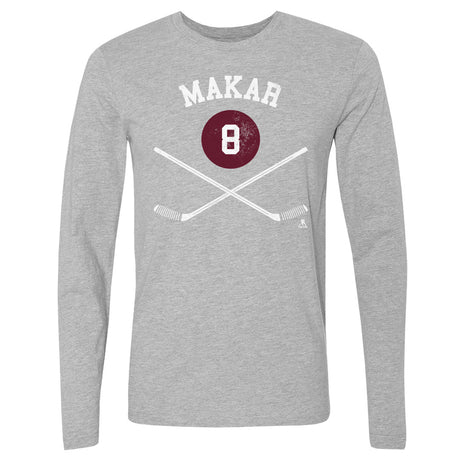 Cale Makar Men's Long Sleeve T-Shirt | 500 LEVEL