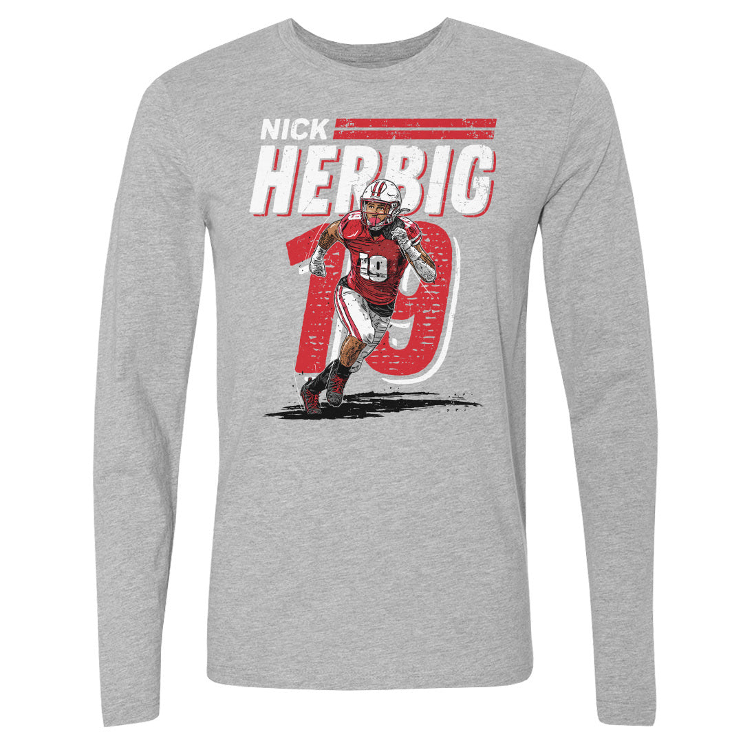 Nick Herbig Men's Long Sleeve T-Shirt | 500 LEVEL