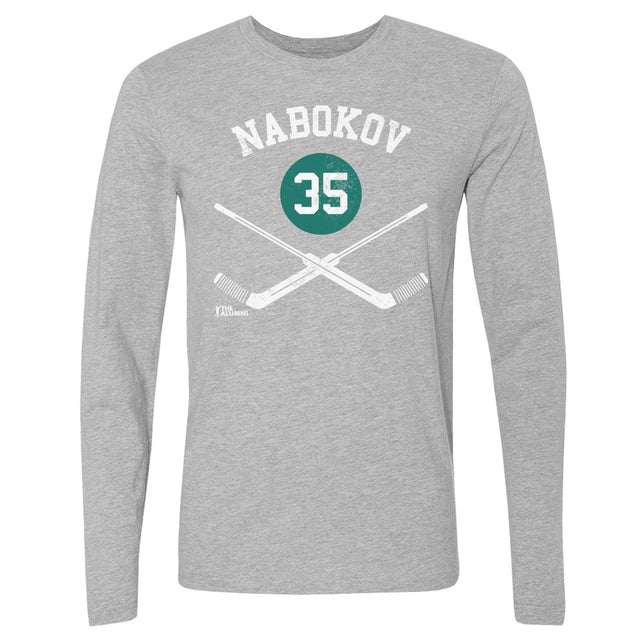 Evgeni Nabokov Men's Long Sleeve T-Shirt | 500 LEVEL