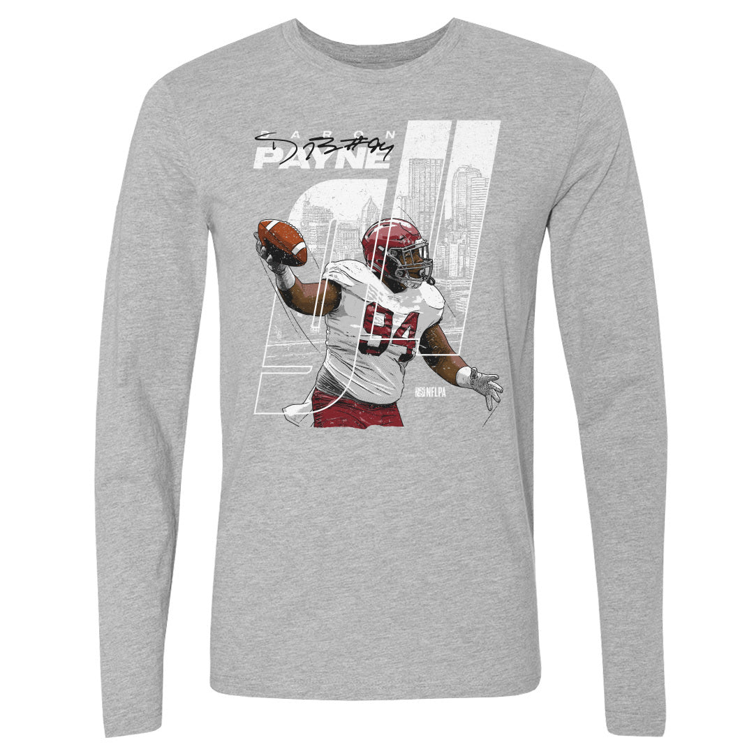 Daron Payne Men's Long Sleeve T-Shirt | 500 LEVEL