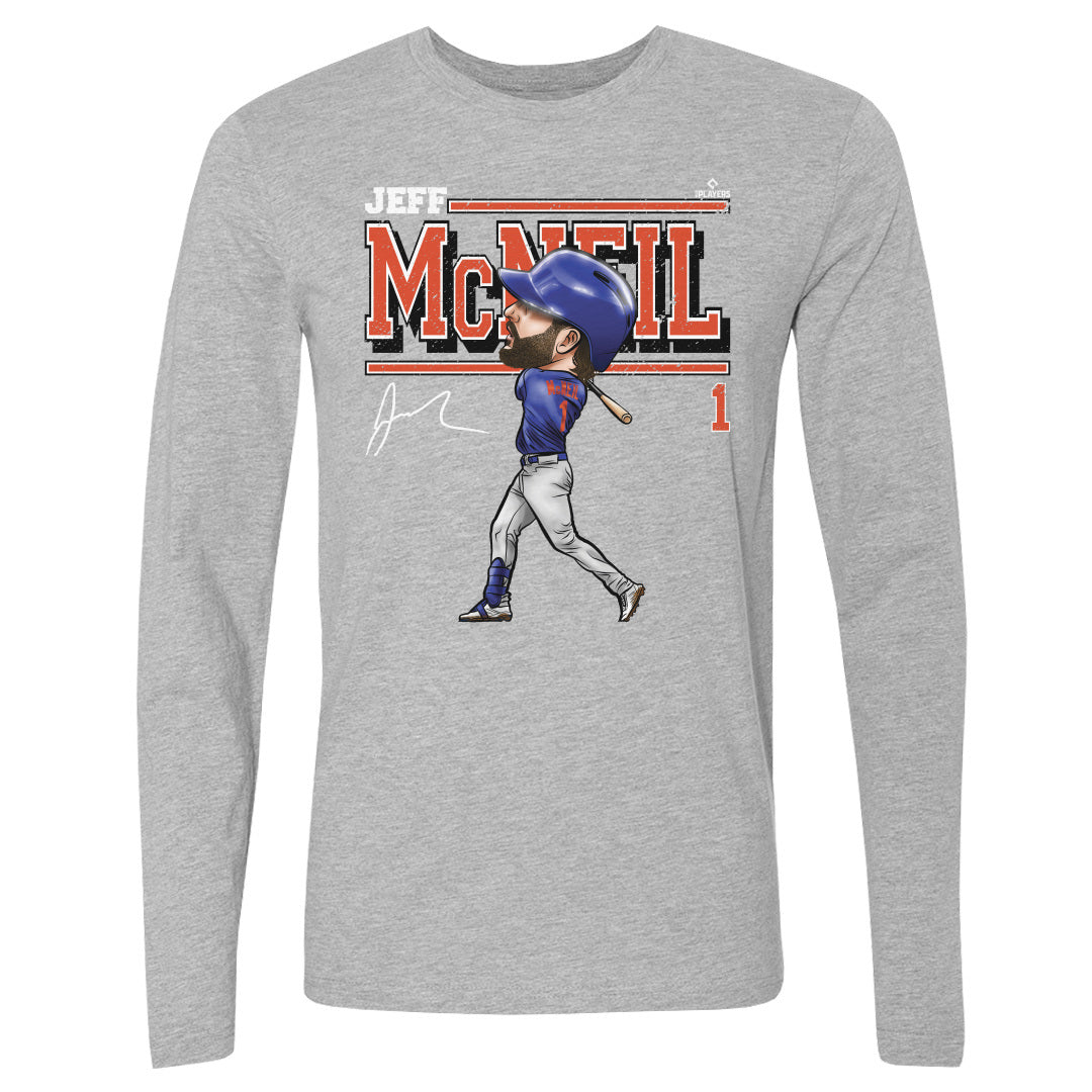 Jeff McNeil Men's Long Sleeve T-Shirt | 500 LEVEL