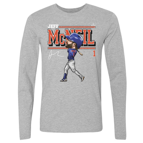 Jeff McNeil Men's Long Sleeve T-Shirt | 500 LEVEL