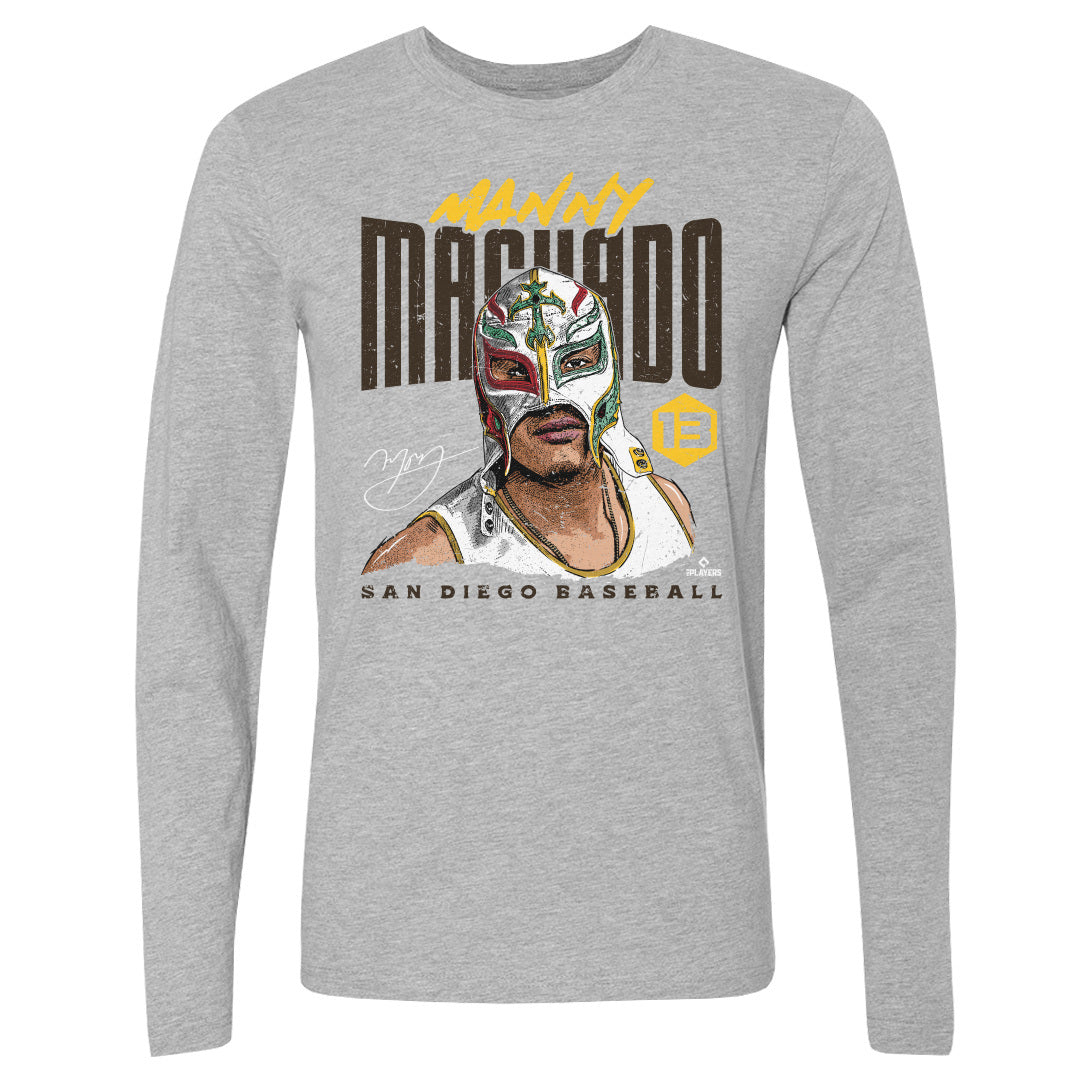 Manny Machado Men's Long Sleeve T-Shirt | 500 LEVEL