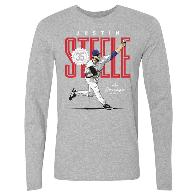 Justin Steele Men's Long Sleeve T-Shirt | 500 LEVEL