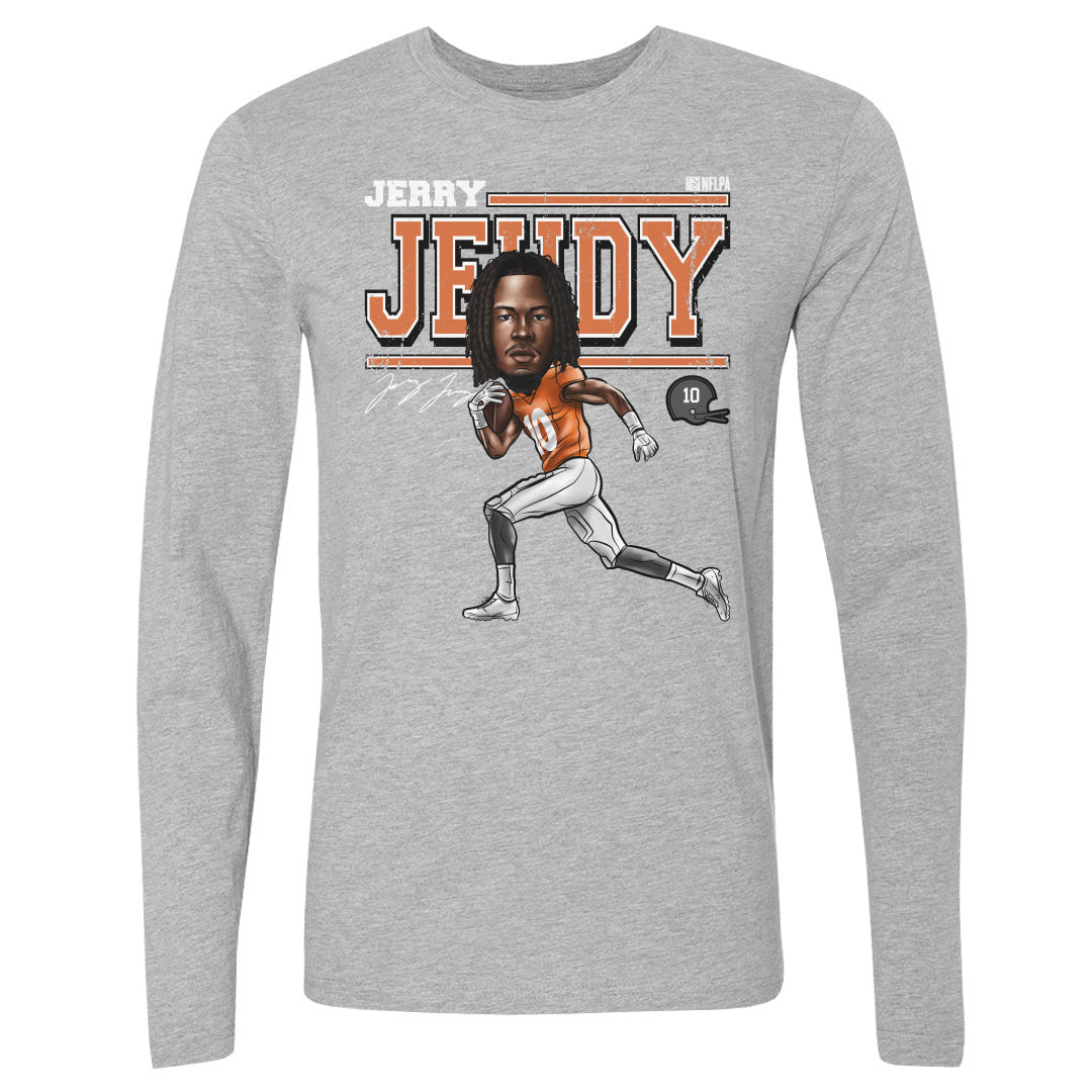 Jerry Jeudy Men&#39;s Long Sleeve T-Shirt | 500 LEVEL