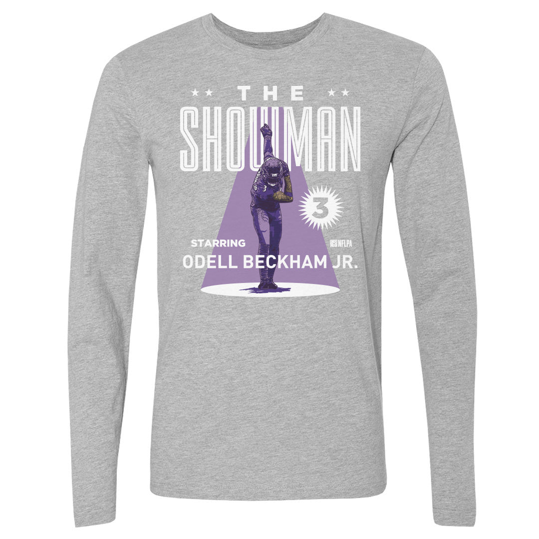 Odell Beckham Jr. Men&#39;s Long Sleeve T-Shirt | 500 LEVEL