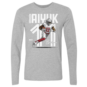 Brandon Aiyuk Men's Long Sleeve T-Shirt | 500 LEVEL
