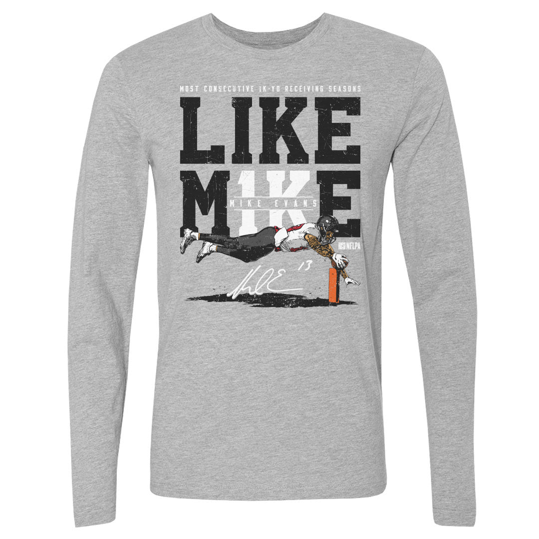 Mike Evans Men's Long Sleeve T-Shirt | 500 LEVEL