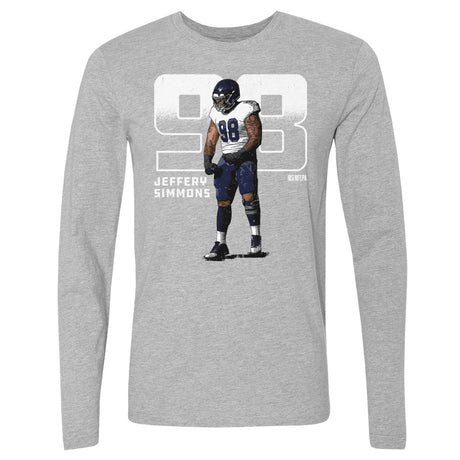 Jeffery Simmons Men's Long Sleeve T-Shirt | 500 LEVEL