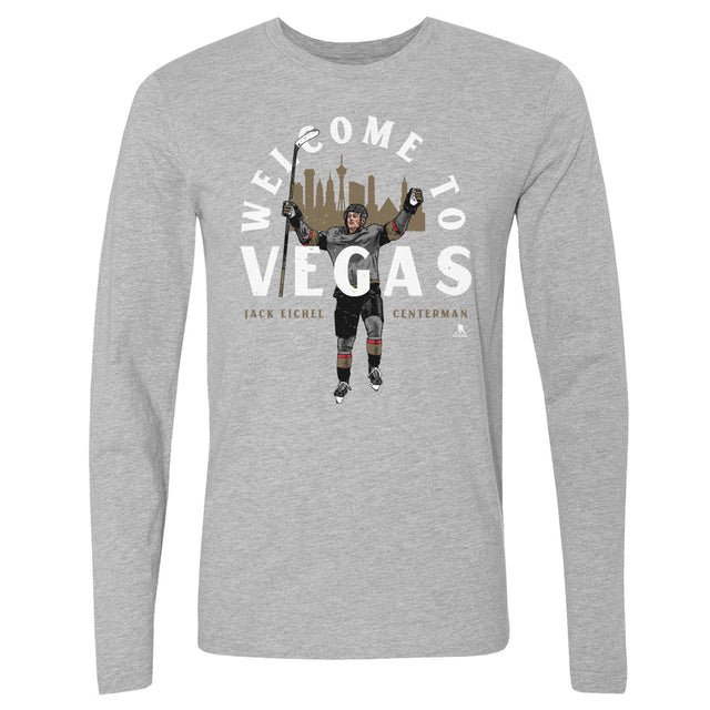 Jack Eichel Men's Long Sleeve T-Shirt | 500 LEVEL