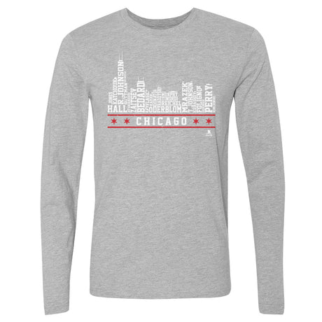 Chicago Men's Long Sleeve T-Shirt | 500 LEVEL
