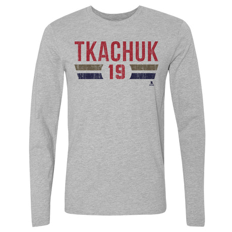 Matthew Tkachuk Men's Long Sleeve T-Shirt | 500 LEVEL