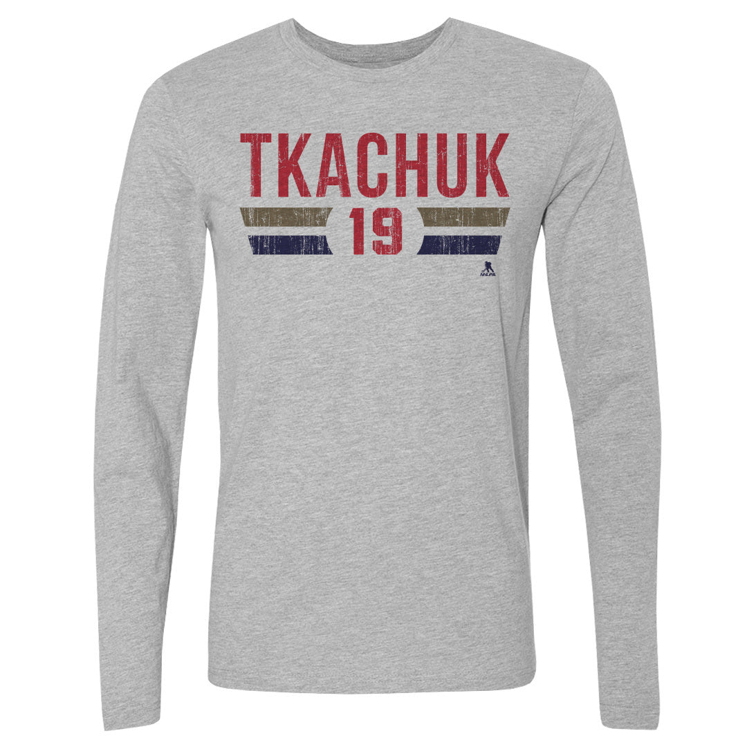 Matthew Tkachuk Men&#39;s Long Sleeve T-Shirt | 500 LEVEL