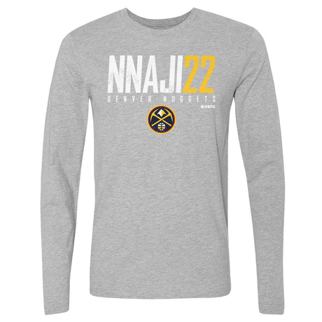 Zeke Nnaji Men's Long Sleeve T-Shirt | 500 LEVEL