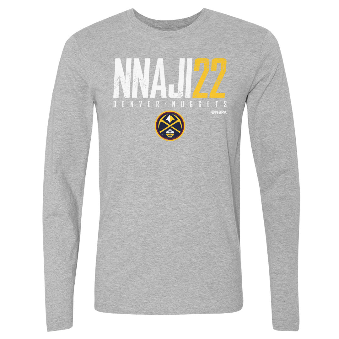 Zeke Nnaji Men&#39;s Long Sleeve T-Shirt | 500 LEVEL