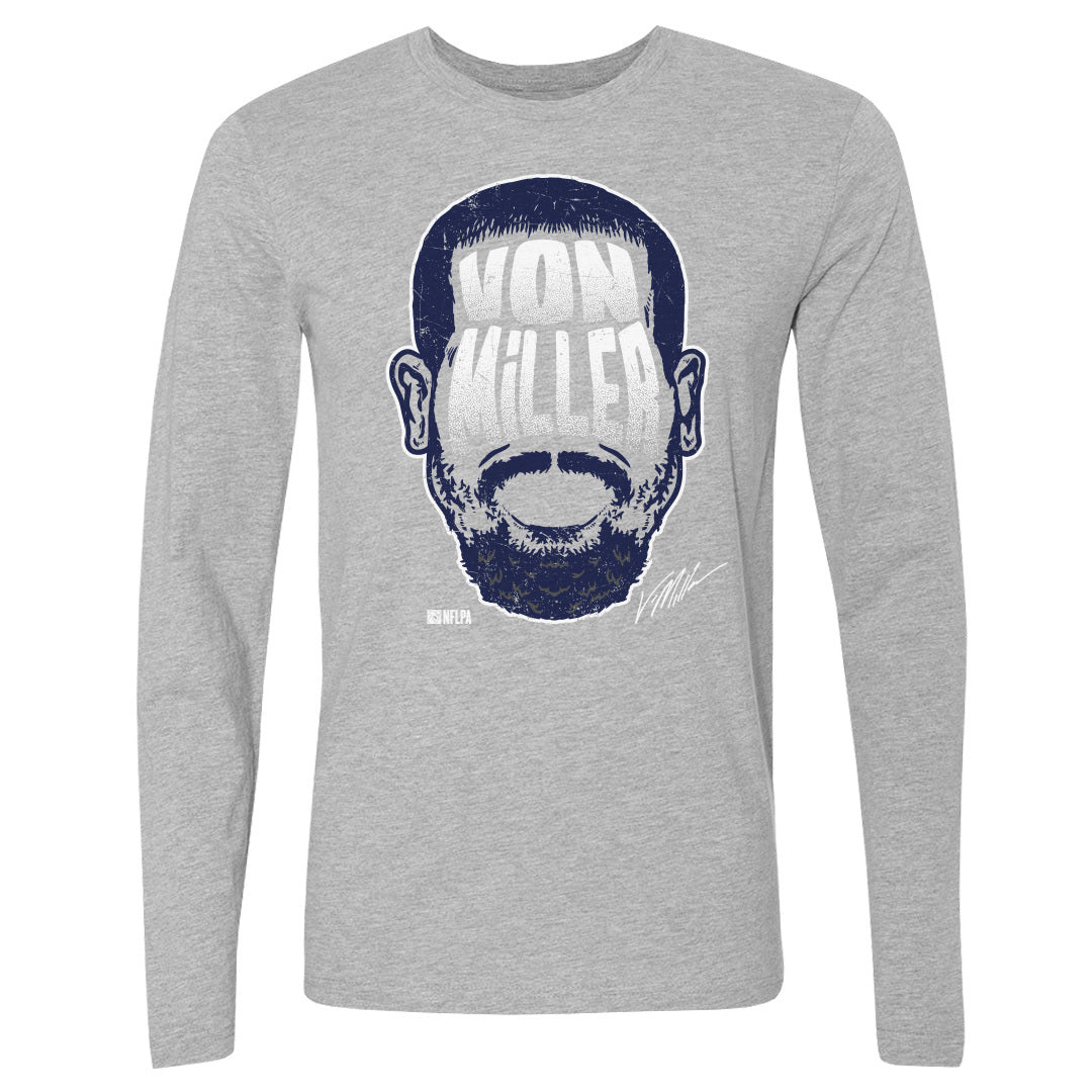 Von Miller Men&#39;s Long Sleeve T-Shirt | 500 LEVEL