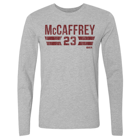 Christian McCaffrey Men's Long Sleeve T-Shirt | 500 LEVEL
