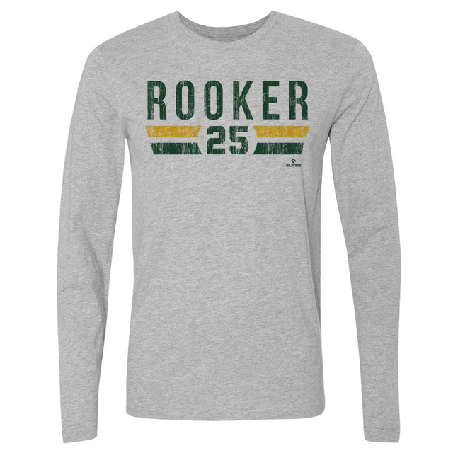 Brent Rooker Men's Long Sleeve T-Shirt | 500 LEVEL