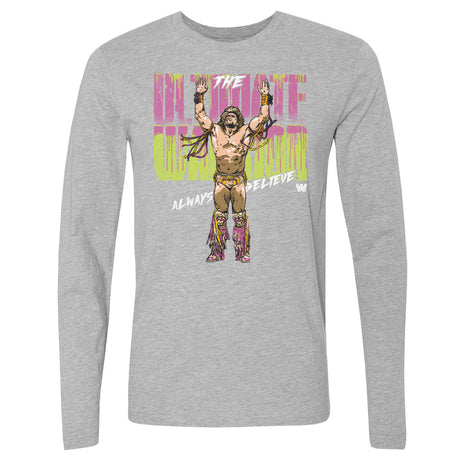 Ultimate Warrior Men's Long Sleeve T-Shirt | 500 LEVEL