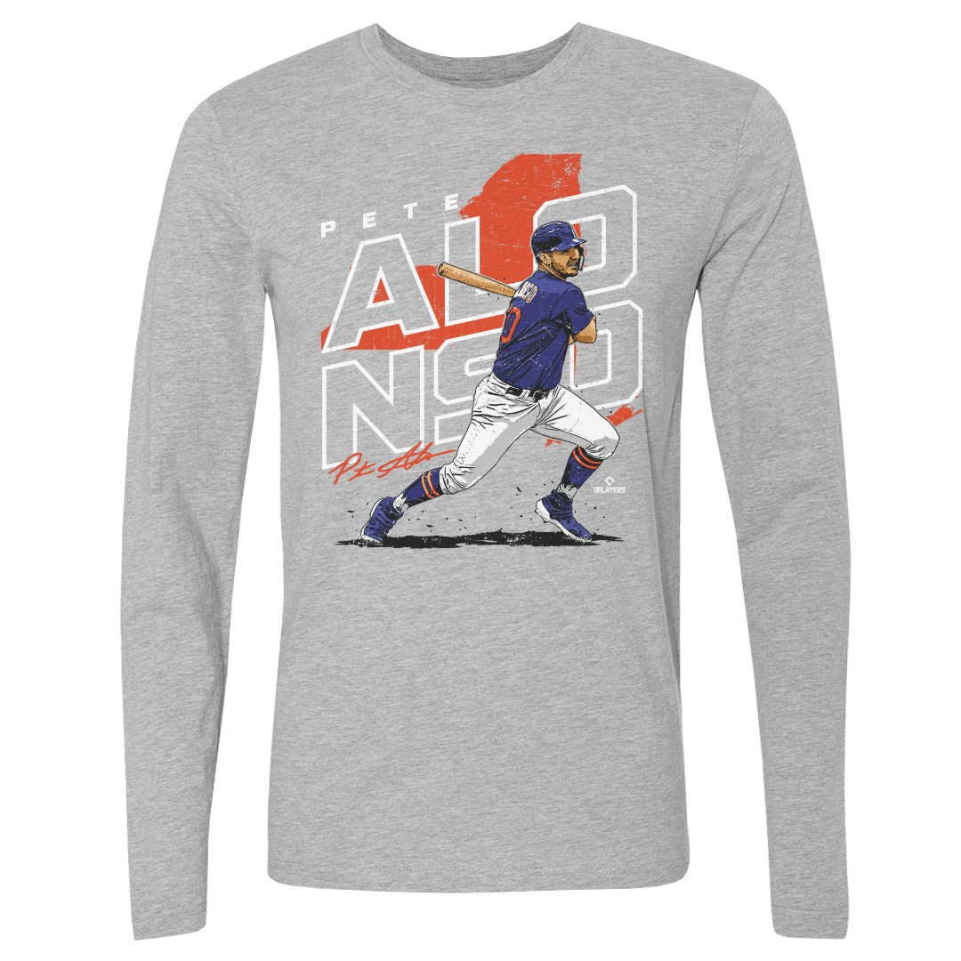 Pete Alonso Men's Long Sleeve T-Shirt | 500 LEVEL