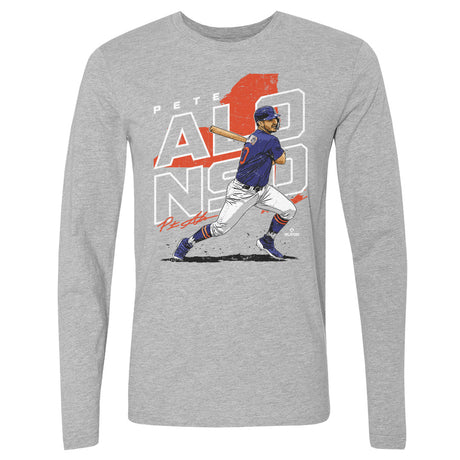 Pete Alonso Men's Long Sleeve T-Shirt | 500 LEVEL